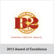 BMA B2 Awards 2013 Award of Excellence