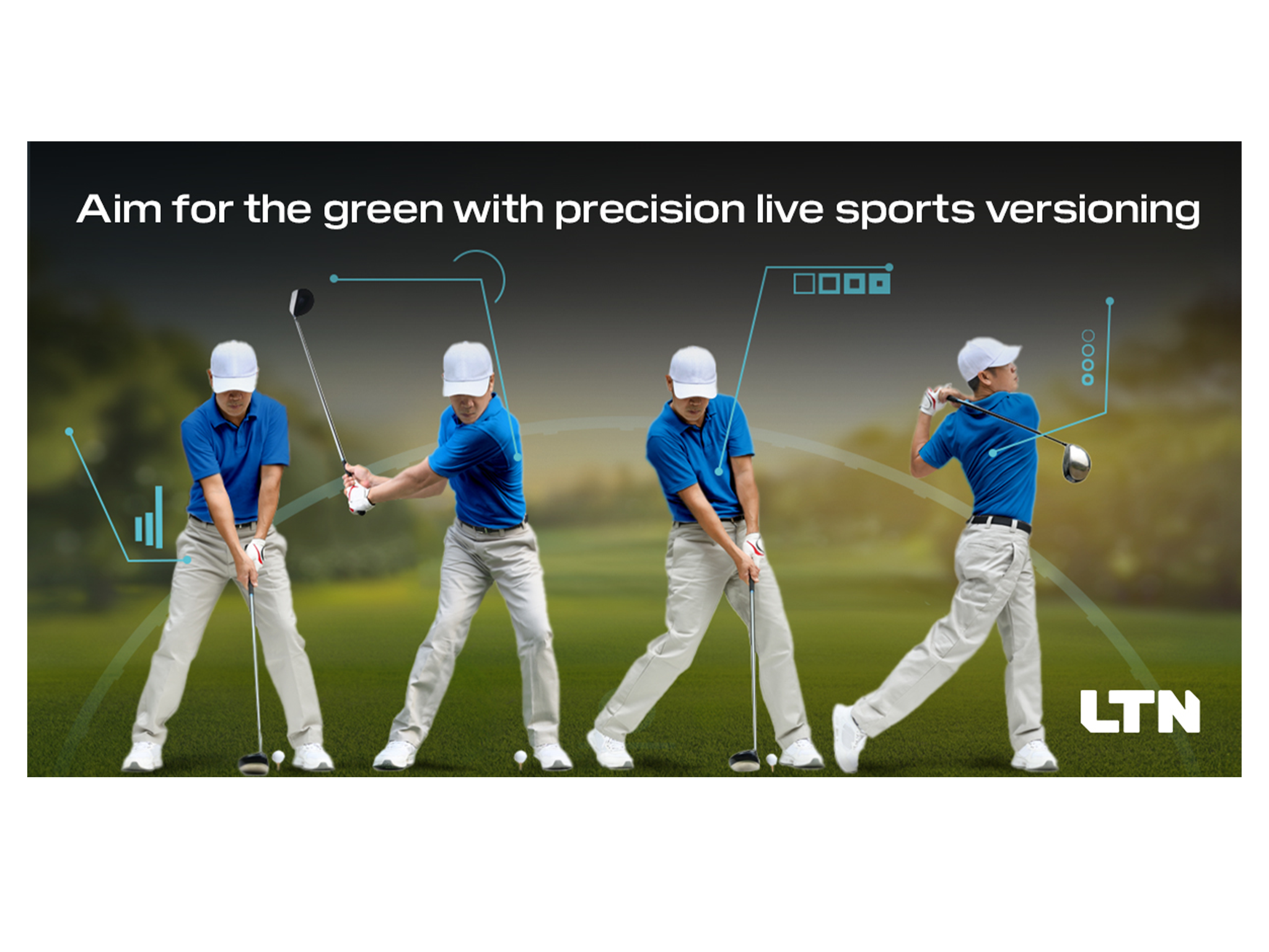 LTN Arc Moneyball campaign — golf ad