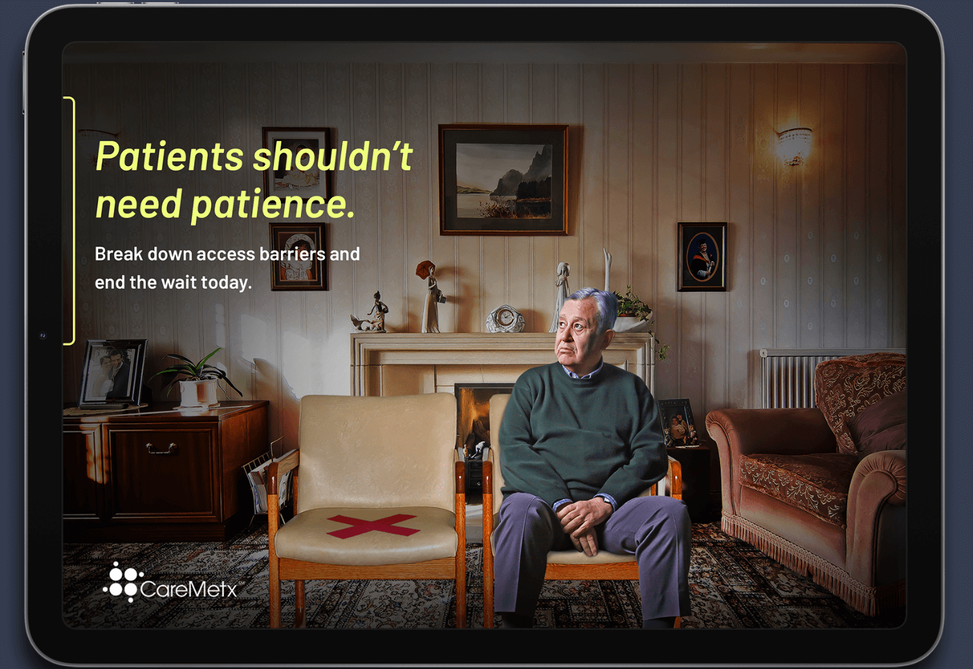 CareMetx End the Wait campaign creative