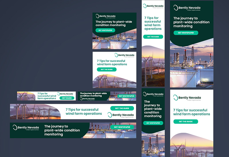 Baker Hughes ABM campaign creative