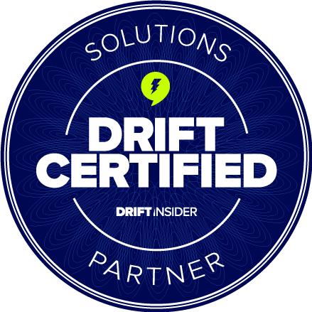 Drift Certified Solution Partner Badge Drift Certified Solution Partner Badge